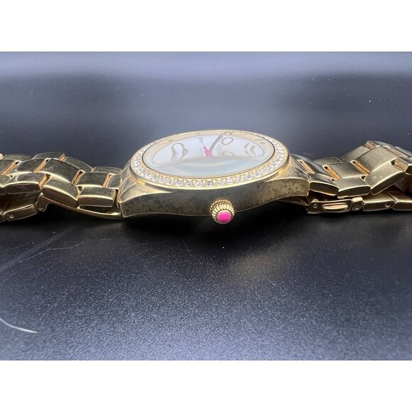 BETSEY Johnson Sparkly Owl Watch - Picture 10 of 10